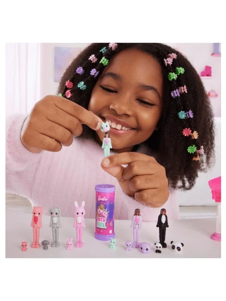Mattel Mate-Hym25 Mini Barbieland Cutie Reveal Bebekler - 2