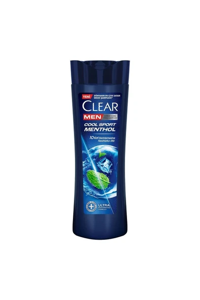 Clear Men Cool Sport Menthol Şampuan 350 ml