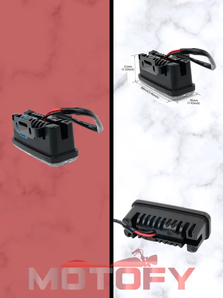 POWER LED 3LÜ GÜNDÜZ LEDİ - SİS FARI TAKIMI ULTRA PARLAK TESİSAT DAHİL SOKETLİ PREMİUM MODEL - Resim 3