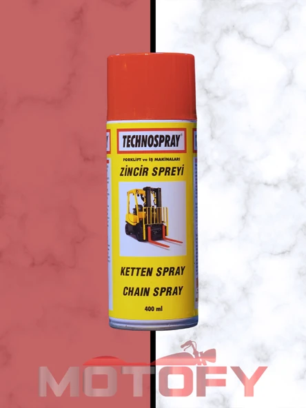 TECHNOSPRAY ZİNCİR BAKIM VE KORUYUCU YAĞI 400 ml