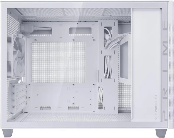 Asus Prime AP201 1 Fanlı Beyaz mATX Bilgisayar Kasası Outlet - 5