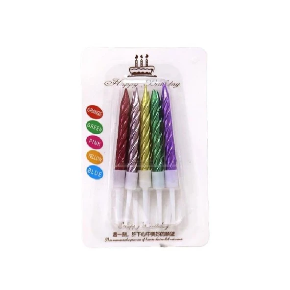 Pasta Mumu Metalik 7,5cm 10lu