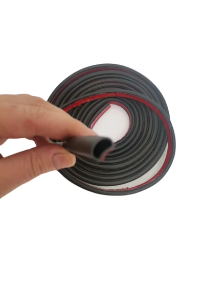 Birben Bantlı D Fitil Yapışkanlı Kapı Bagaj Lastiği Yapışkanlı 1 Metre ürün görseli