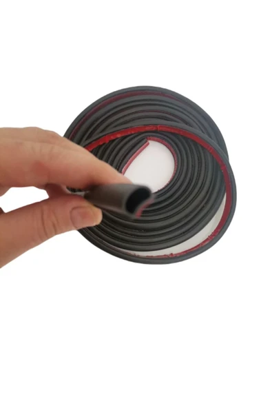 Birben Araç Bantlı D Fitil Yapışkanlı D Fitili Kapı Oto Bagaj Fitili 5 Metre ürün görseli