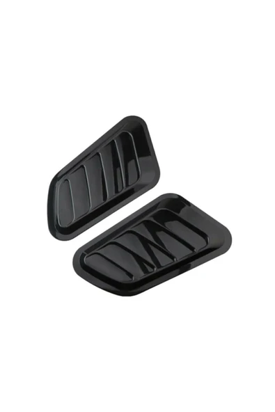 Birben Ez&ber Kaput Üstü Havalandırma Piano Black Izgara Venti Üniversal Uyumlu - 3