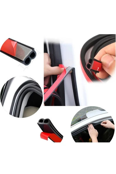 Birben B Fitil Bantlı B Araç Fitili  Kaput Bagaj Kapı B Fitili Yapışkanlı Oto Kenar Fitili ürün görseli