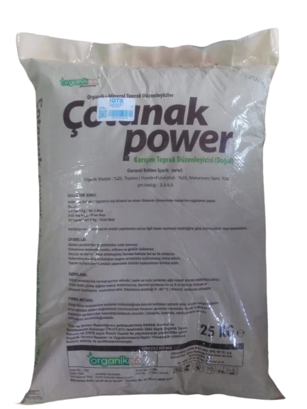 125 Kg Çotanak Power Organik Toprak Düzenleyici Leonardit Gübre (25 kg x 5 Torba) - 3