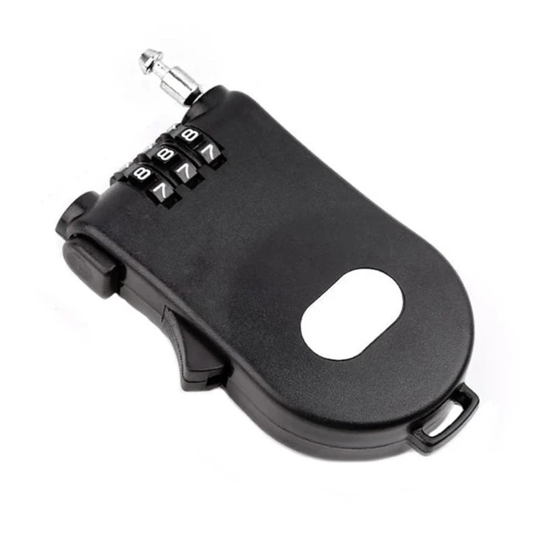 Perlotus Teleskopik 50 mm Uzayan Şifreli 3 Haneli Asma Kilit - 4
