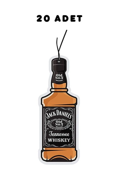Birben 20 Adet Jack Daniels Tasarımlı Premium Oto Araç Kokusu Ve Aksesuarı ürün görseli