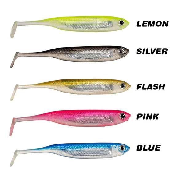 Ryuji Real Fish 8cm LRF Silikon Yem 5ad - 2