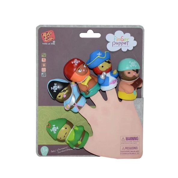 Finger Puppet İnsan Figürlü Parmak Kuklası - 3