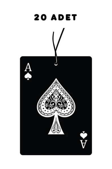 Birben 20 Adet Maça As Tasarımlı Premium Oto Araç Kokusu Ve Aksesuarı ürün görseli