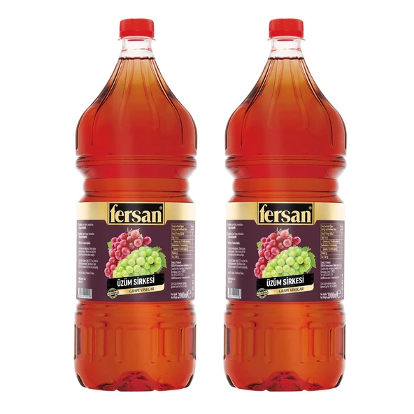 Fersan Üzüm Sirkesi 2000  ml Pet x 2 Adet