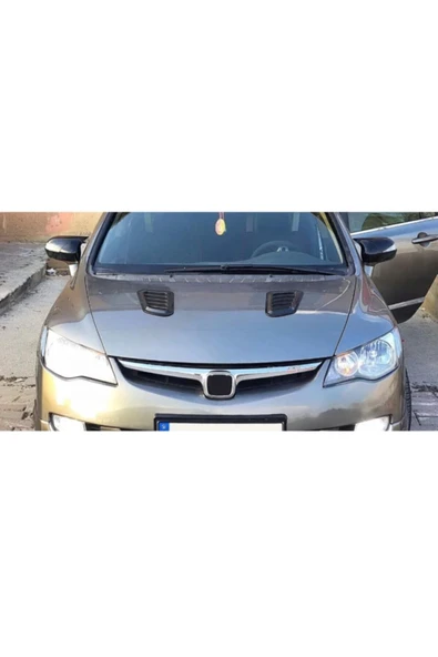 Birben Chevrolet Cruze 2013-2016 Kaput Üstü Havalandırma Scoop 2 Li Piona Black Ithal - Resim 2