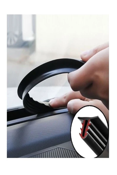 Birben Araç Torpido Yalıtım Fitili Cam Arası Düşme Engelliyici Fitil 3 Tırnaklı - Resim 6