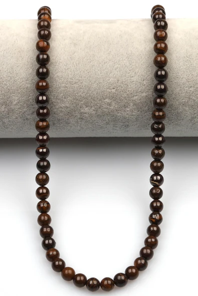 Iron Opal Doğal Taş Dizi 6 mm Küre Kesim - Resim 2