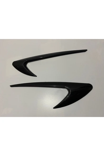 Birben Universal Çamurluk Venti - A+ Kalite Piano Black - Resim 4