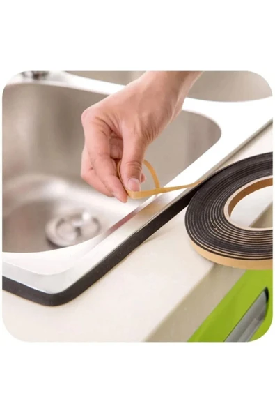 Birben Kapı Pencere Bandı / Kapı Pencere Yalıtım Süngeri 3x15 Mm 10 Metre - Resim 4