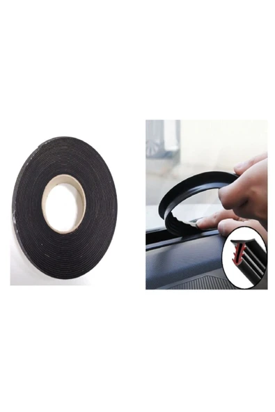 Birben Araç Torpido Fitili Tirim Ses Engelleyici Bant Yapışkanlı 2'li Set ürün görseli