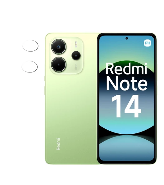 Redmi Note 14 Esnek Nano Kamera Lens Koruyucu (1 Set)