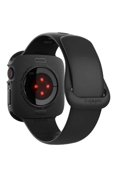 caseology Spigen Caseology Apple Watch 45mm/44mm (Seri 9/8/7/6/SE/SE2/5/4) Kılıf Vault Matte Black - ACS05465 - 2