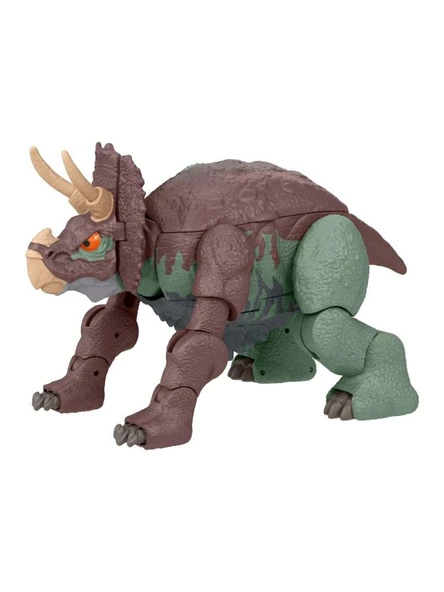 Mattel Mate-Hpd33 Jw Çifte Tehlike Dinozor Figür Giganotosaurus&Nasutoceratops