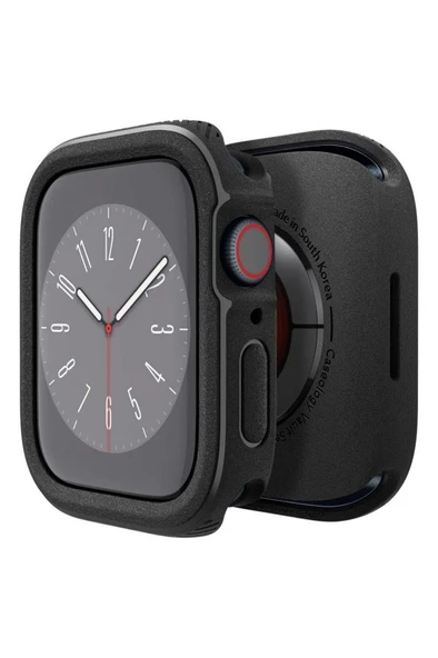 caseology Spigen Caseology Apple Watch 45mm/44mm (Seri 9/8/7/6/SE/SE2/5/4) Kılıf Vault Matte Black - ACS05465