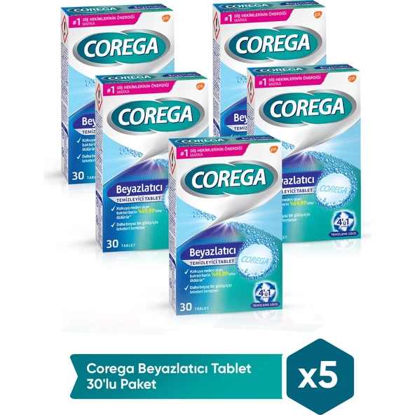 Corega Tablet 150 Adet (30 x 5)