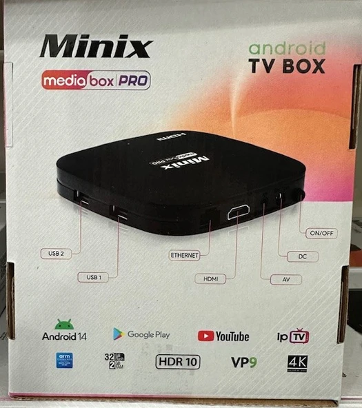 Next Minix MediaBox Pro 32 GB 4K Android TV Box - 6
