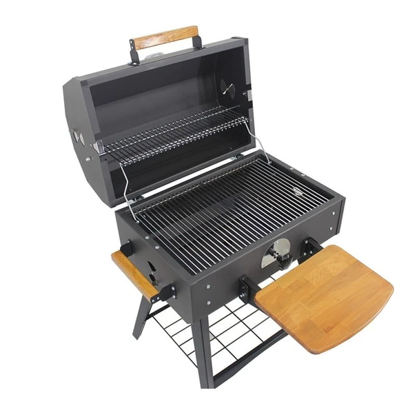 Grillmate GB60 Standlı Tekerlekli 60cm Kömürlü Barbekü Mangal - 4