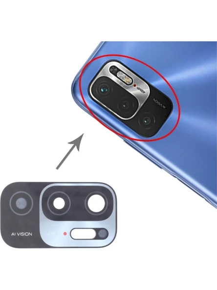 Xiaomi Redmi Note 10 5g Uyumlu Kamera Lensi Cam M2103K19G M2103K19C ürün görseli