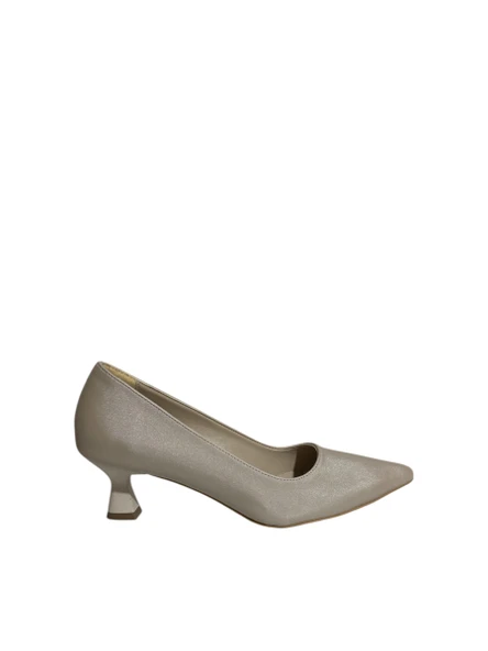 Mg Shoes T1001-1 Kadın İnce Topuklu Saten Ayakkabı (Yaz 25)