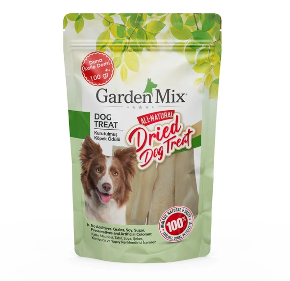 Garden Mix Kurutulmuş Dana Kelle Derisi 100 Gr ürün görseli