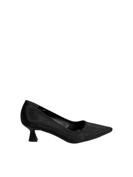 Mg Shoes T1001-1 Kadın İnce Topuklu Saten Ayakkabı (Yaz 25) - 6