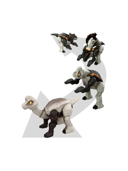 Mattel Mate-Hpd33 Jw Çifte Tehlike Dinozor Figür İndoraptor&Brachıosaurus - 2