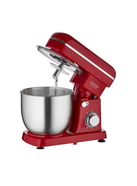 LORENZO MASTER PLUS STAND MİKSER HAMUR YOĞURMA KIRMIZI
