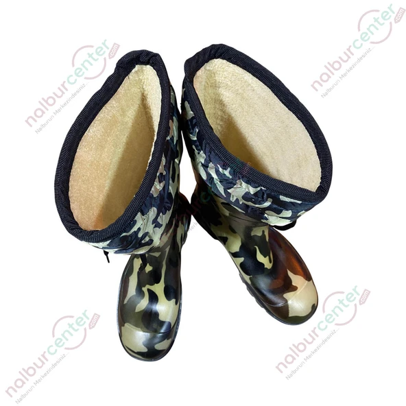 Arısan Reçber Avcı Çizmeleri Kamuflaj Kısa No:40 - 2