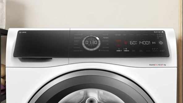 Bosch WNC254A0TR 1400 Devir 10.5 kg / 6 kg Kurutmalı Çamaşır Makinesi - 2