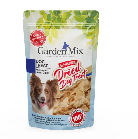 Garden Mix Kurutulmuş Dana İşkembe 100 Gr ürün görseli