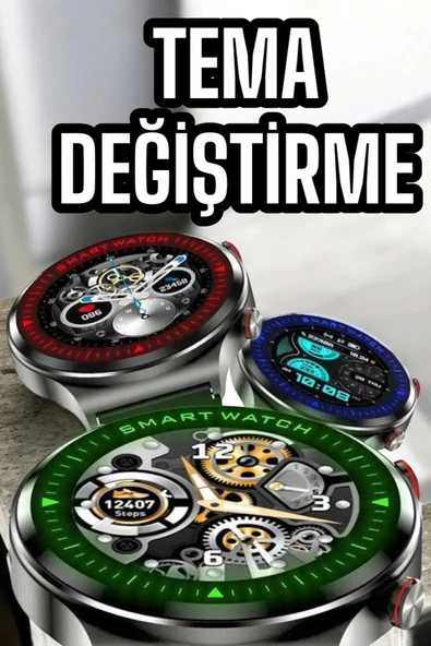 Ucuz ve Kaliteli Yeni Nesil Bluetooth Bağlantılı Akıllı Saat - 3