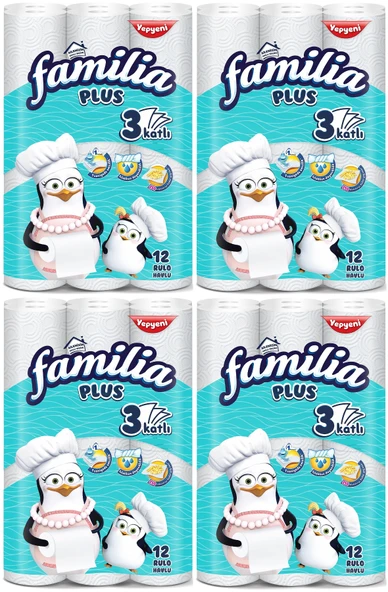 Familia Kağıt Havlu Plus 48 Li Pk (3 Katlı) (4Pk*12)