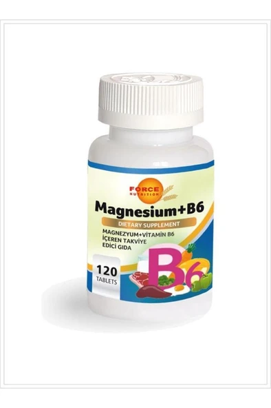 Force Nutrition Magnezyum B6 120 Tablet