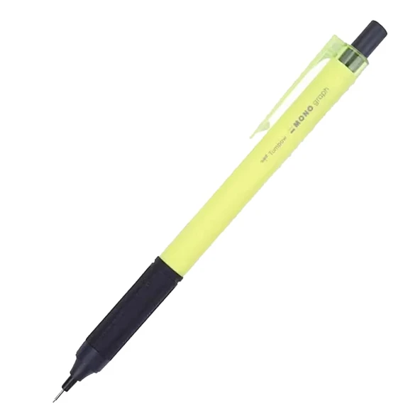 Tombow Mono Graph Lite Mekanik Kurşun Kalem 0,5Mm Blisterli Neon Sarı