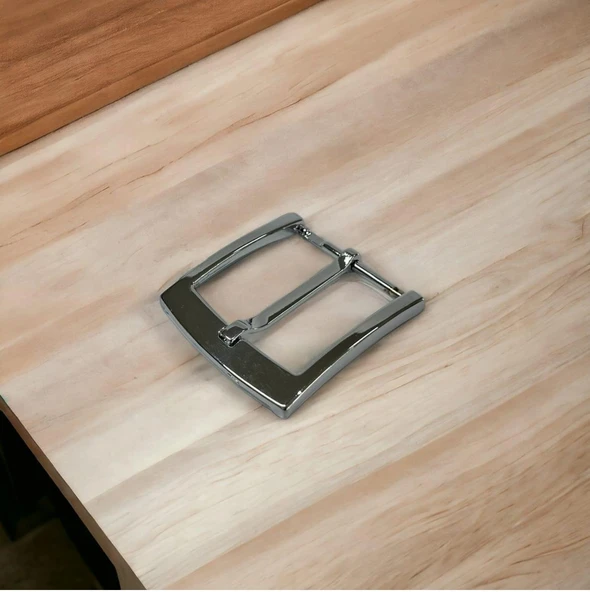 Kemer Tokası 4,5 cm Krom Nikel 1 Adet  (Leathercraft, Deri Hobi)