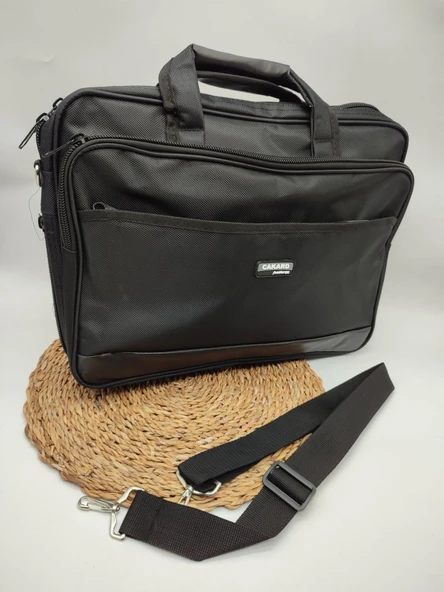 Büyük Boy Leptop Bölmeli Güçlü Evrak Çantası Altı Deri - 2