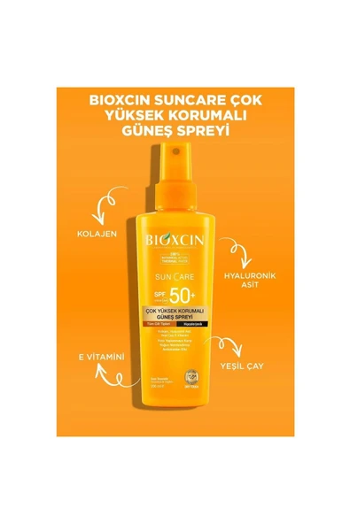 Bioxcin 50 Faktör Güneş Spreyi 200 ml - 4