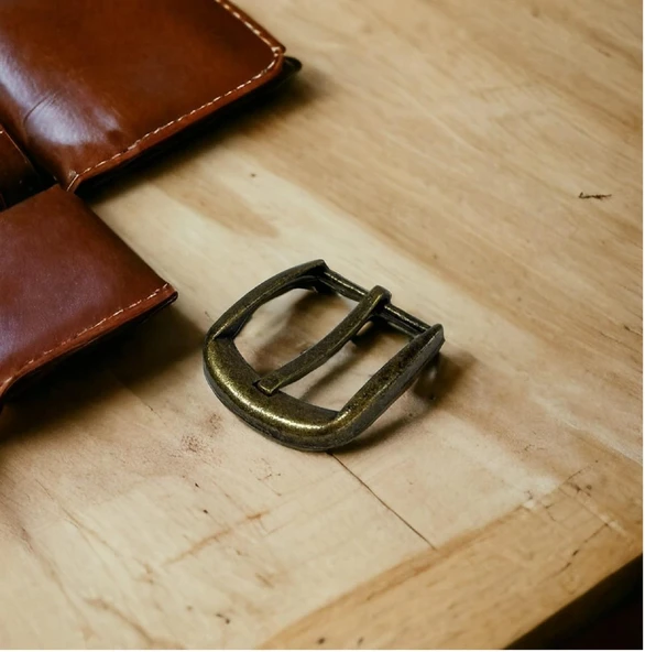 Kemer Tokası 4 cm 1 Adet Antik (Leathercraft, Deri Hobi)