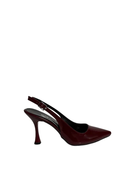 Mg Shoes 1173 Kadın İnce Topuklu Rugan Ayakkabı (Yaz 25)