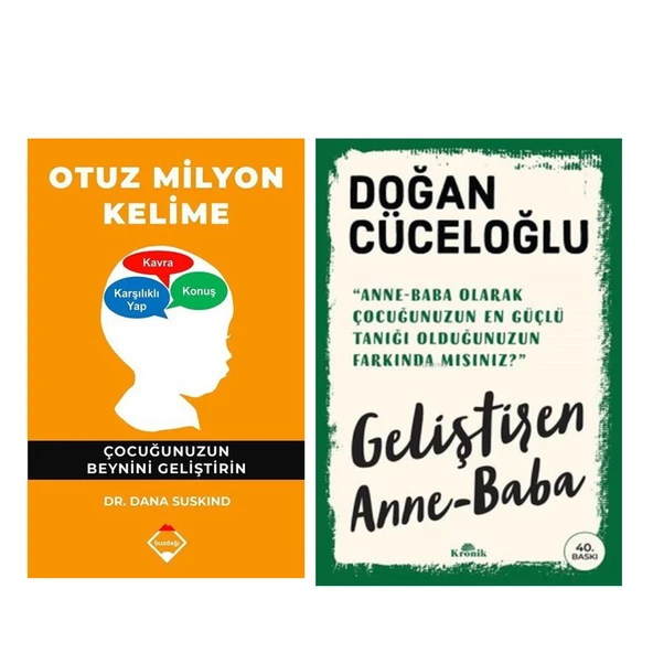 Buzdağı Otuz Milyon Kelime ve Kronik Kitap Geliştiren Anne Baba Seti 2 Kitap