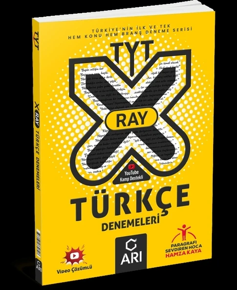 Arı X RAY TYT Türkçe Denemeleri Yeni